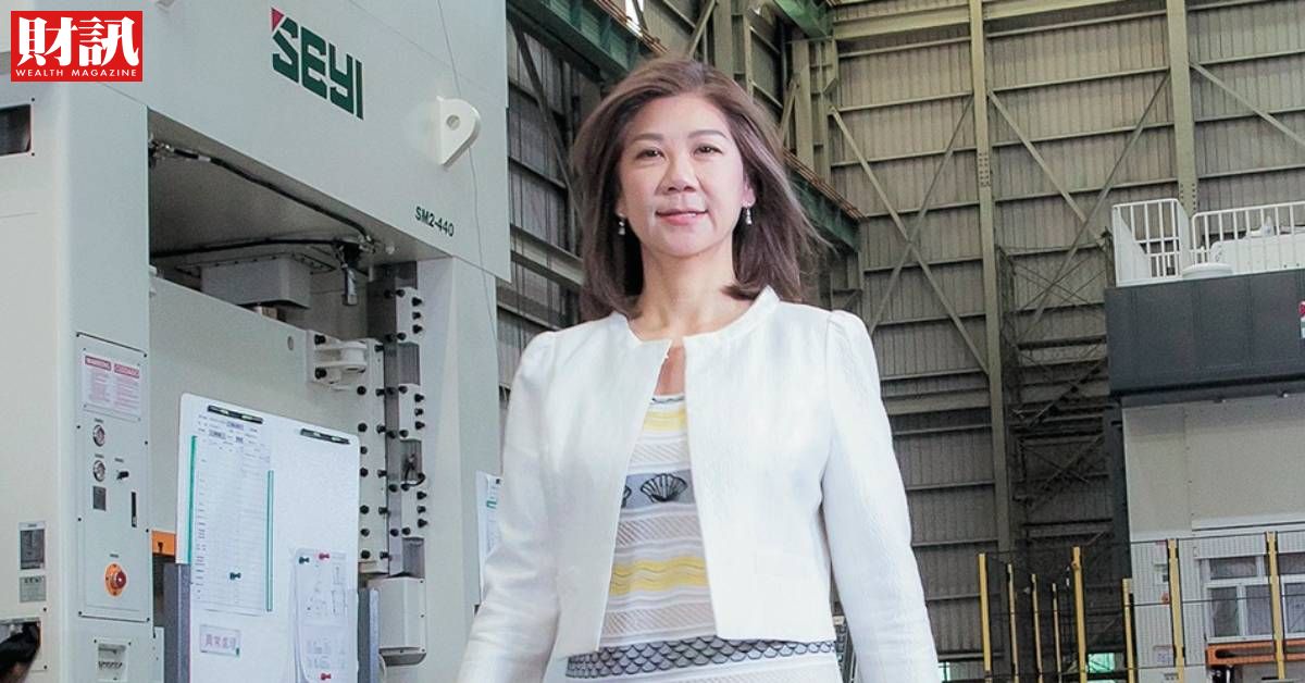 ▲協易機董事長郭雅慧 。（圖／彭世杰攝）