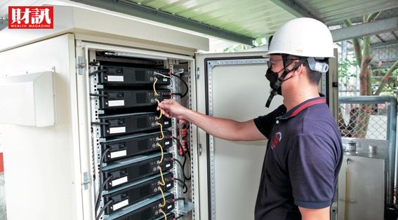 ▲防災型微電網的儲能設備可以在緊急斷電的時間支援通訊、照明、以及維生必要設備用電所需。